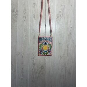 Mercedes Salazar  Sollar Embroidered Cross‎ Bag Hand Made